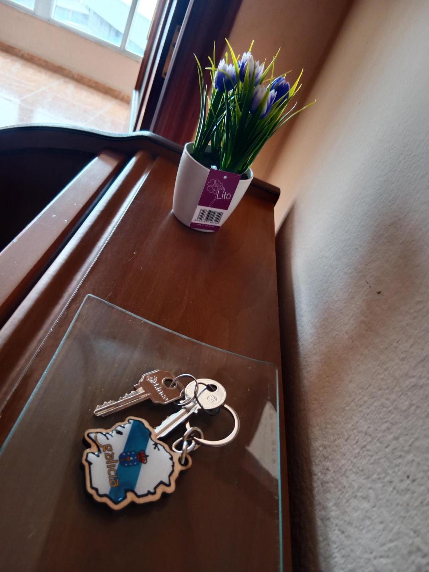 Apartamento Vistas a la pista de atletismo Pontevedra Habitación foto